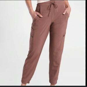 NWT Women's Athleta Venture Joggers in Hearth Rose Size 2P